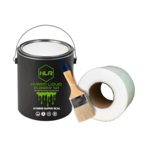 Heavy-Duty Black Waterproof Sealant - Hybrid Super Seal - DIY Kit
